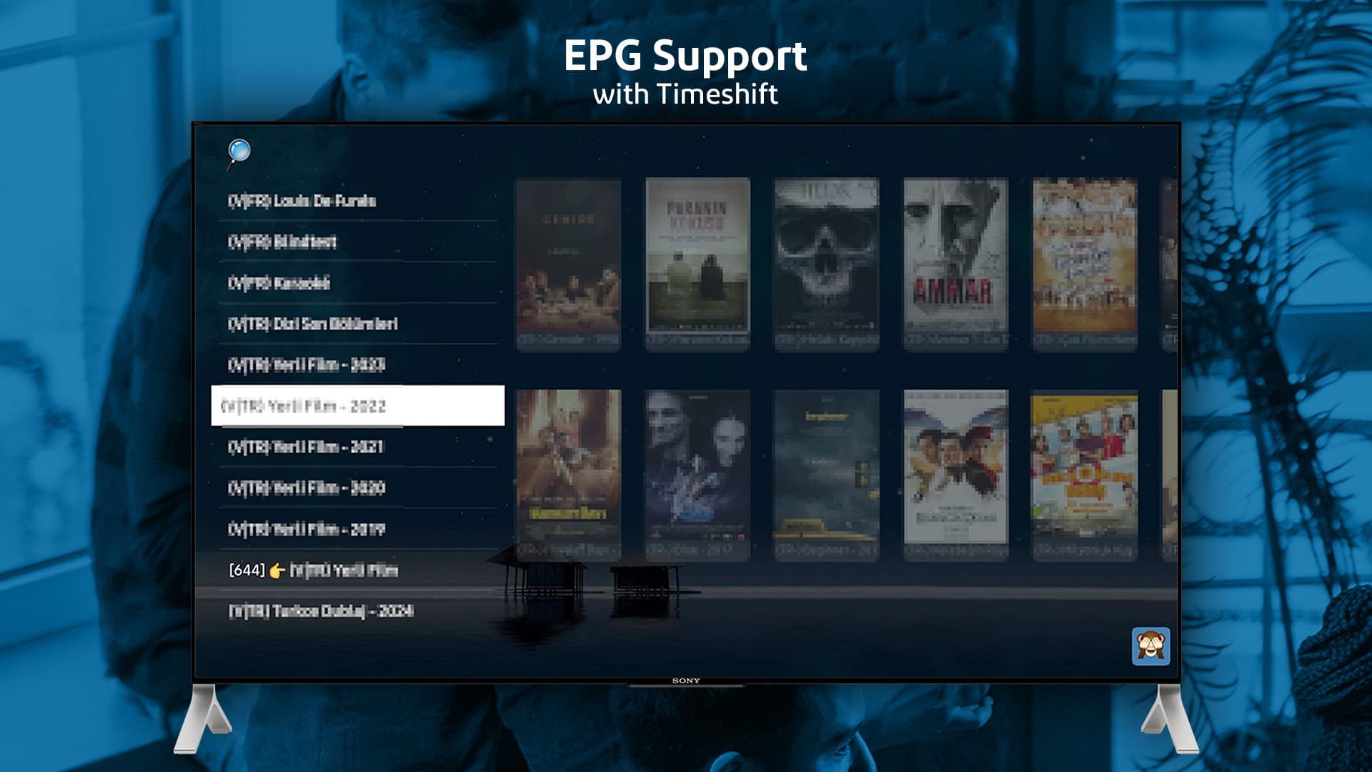 EPG complet avec timeshift